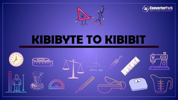 convert kibibyte-to-kibibit