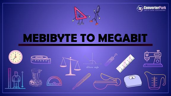 convert mebibyte-to-megabit